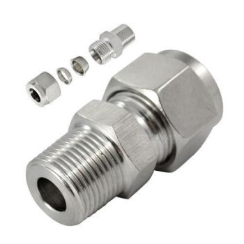 Stainless Steel 317 Tube to Male Fittings