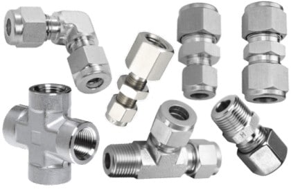 Incoloy 330 Tube to Male Fittings