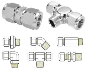 Stainless Steel 316TI Tube to Union Fittings